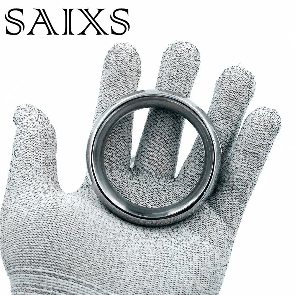 Кольцо для пениса из нержавеющей стали металлическое кольцо мошонки задержка