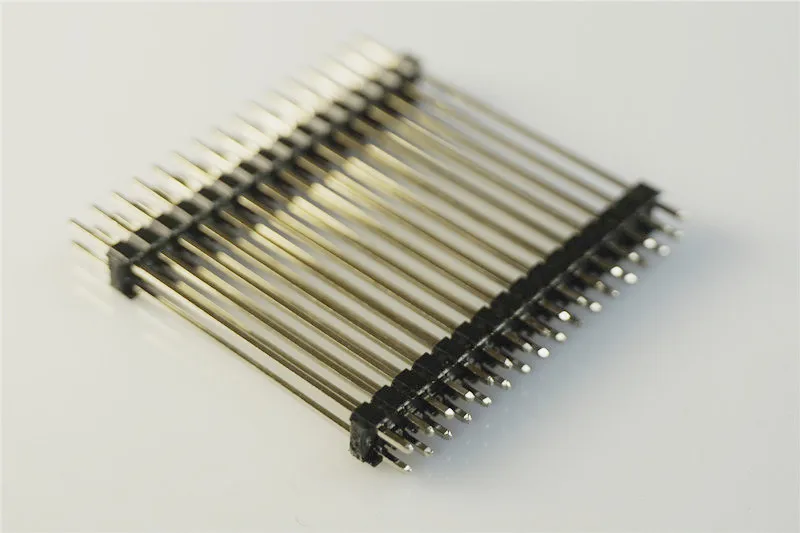 50 шт. 15 17 19 23 25 30 35 40 мм Высота 2x13 P 26 контактов 2 54 штырьковый разъем PCB двухрядный