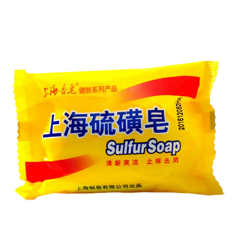 Сульфатное мыло Шанхай контроль выработки кожного жира лечение акне угорь 90 г