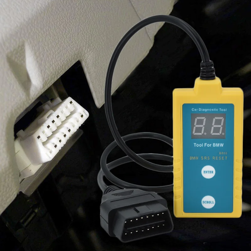B800 SRS Reset сканер OBD инструмент диагностики для автомобиля BMW Airbag Автоэлектроника