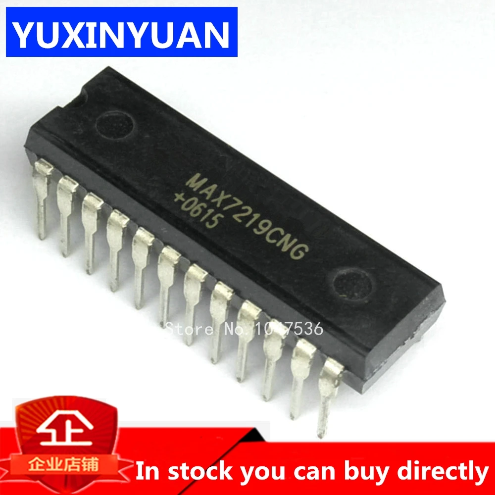 5 шт./лот MAX7219CNG DIP24 max7218 DIP 24 7219CNG new|Интегральные схемы| |
