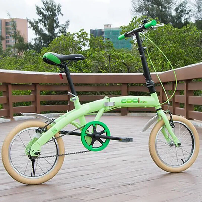 

High carbon steel material 16 inch tourism Equipment manufacturer Cycling folding bike