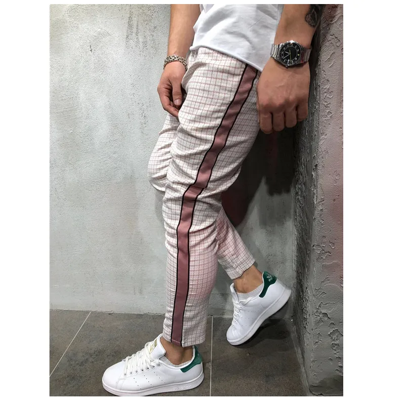 Новинка мужские летние слаксы спортивные для зала облегающие пробежек хип-хоп