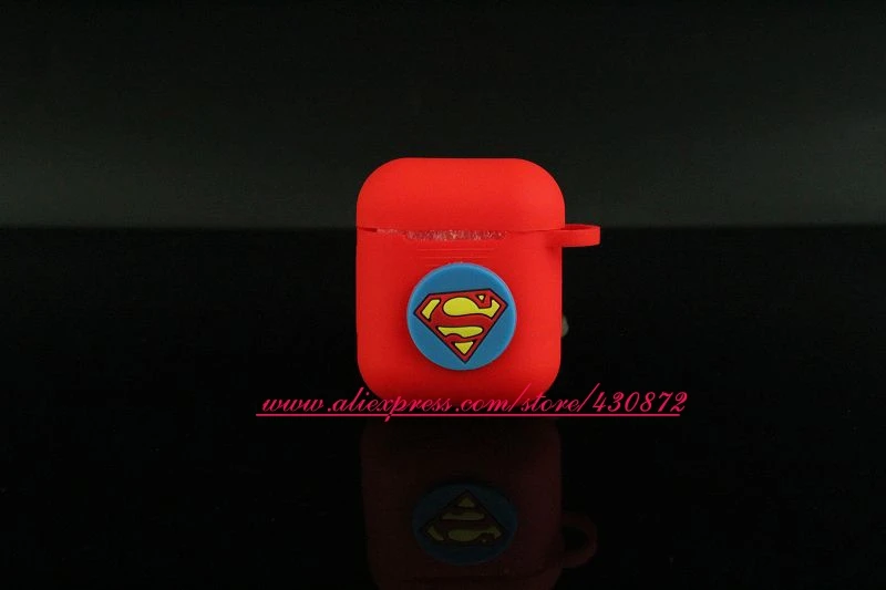 Для Airpods сумки 3D силиконовые наушники Минни Микки мультфильм беспроводной Bluetooth наушники чехол Защитный чехол для Airpods