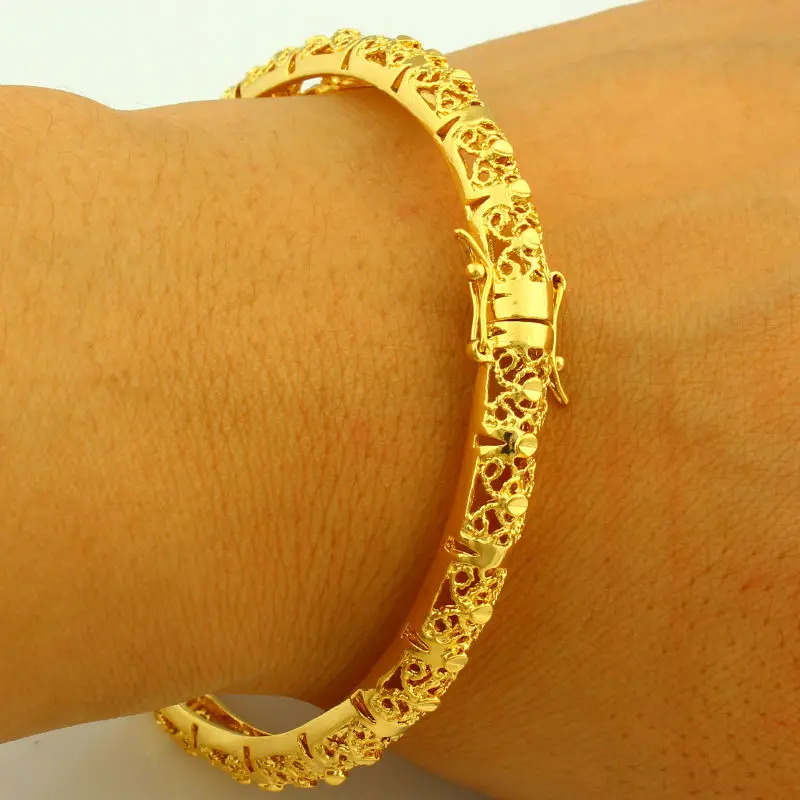 Новинка женский браслет золотого цвета Свадебный