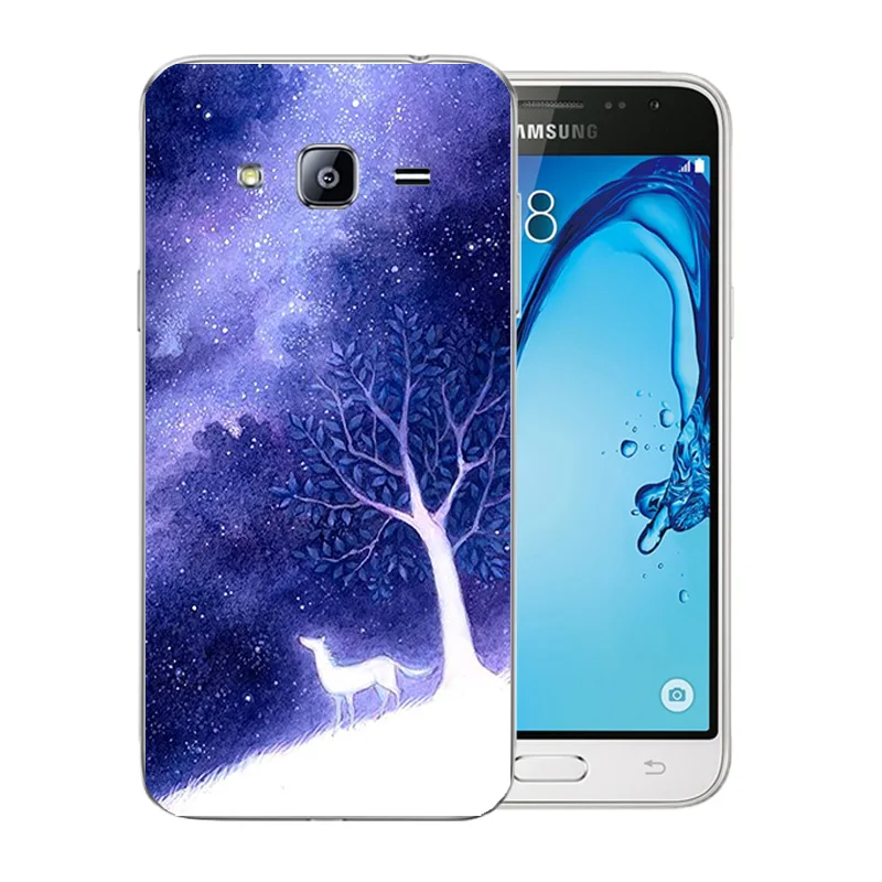 Чехол для Телефона силиконовый Samsung Galaxy J3 2016 j310 ТПУ задняя крышка 5 0 дюйма (2016)
