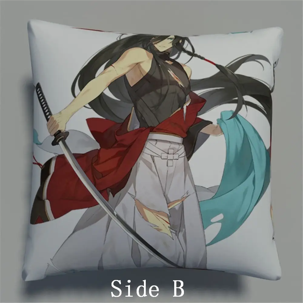 Touken Ranbu Аниме Манга Двусторонняя Подушка Чехол для подушки косплей подарок