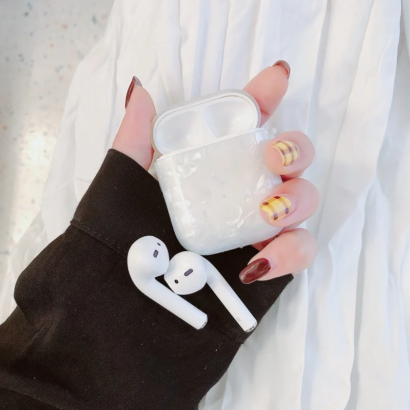 42 Мультяшный чехол для airpods Iphone Беспроводной чехол силиконовый милый аниме чехол для Airpods2 корпусы гарнитурные пластиковые зарядки роскошная коробка - Цвет: 42