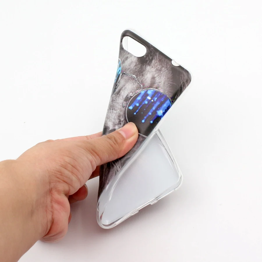 Для Asus Zenfone 4 Max zc554kl чехол Мультфильм Окрашенные ТПУ Мягкий силиконовый для