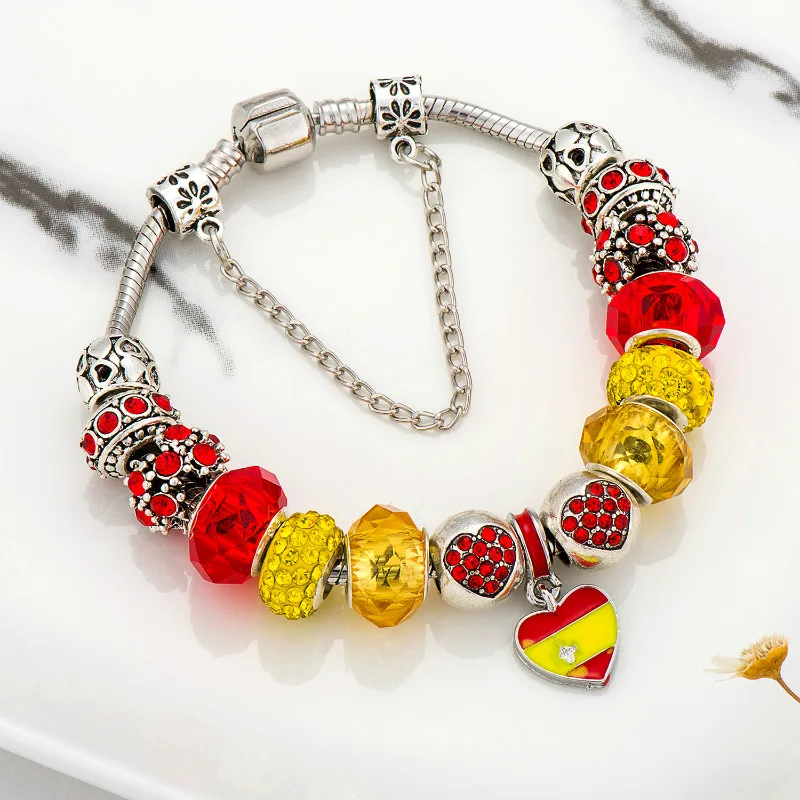 Женский браслет с кристаллами Mbr170243|charm bracelet|female braceletbracelets & bangles |