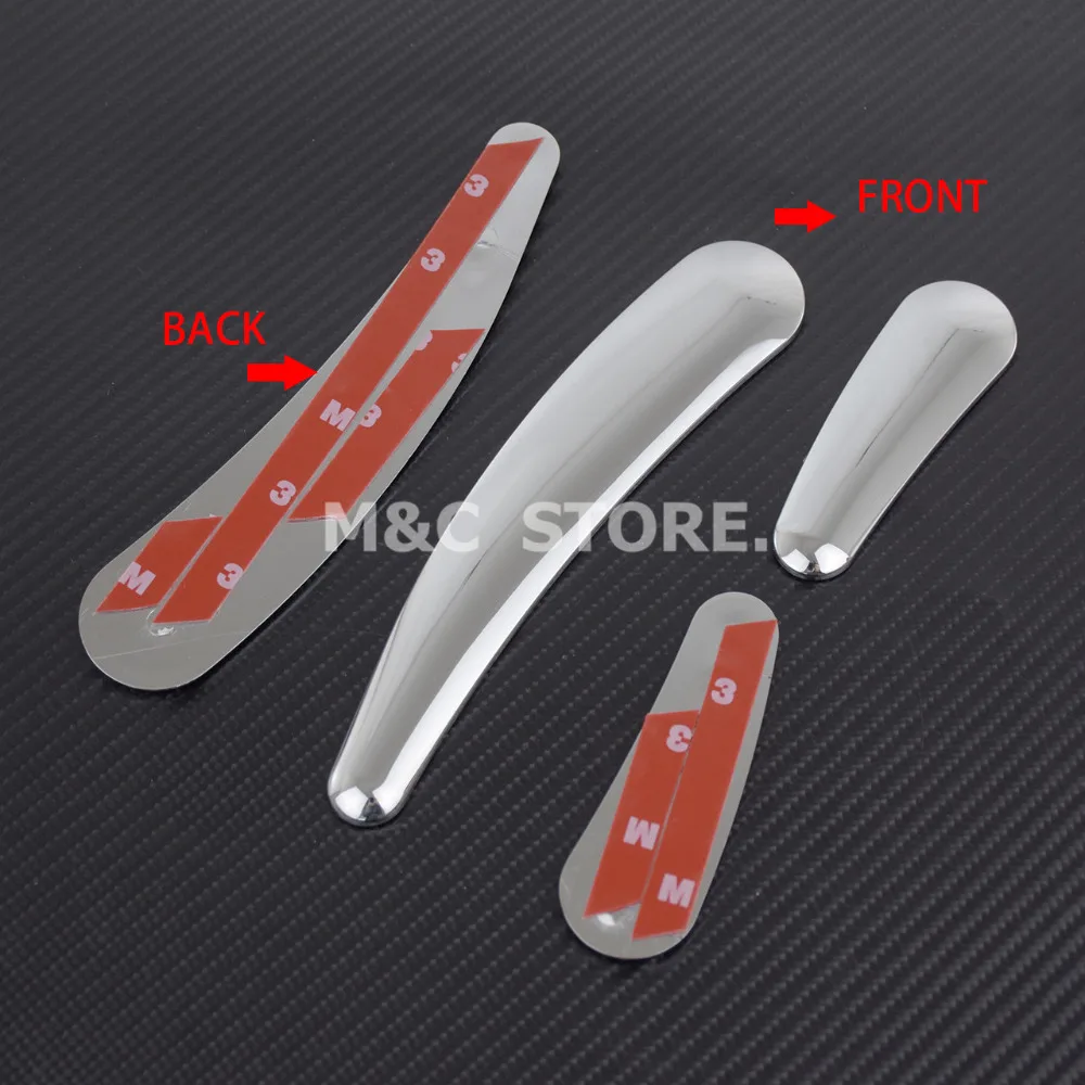 Набор вставок для мотоцикла 4 шт. хром маятниковая рама Harley Softail FLS FLSTN FXSTC 2008 17 09 10 11