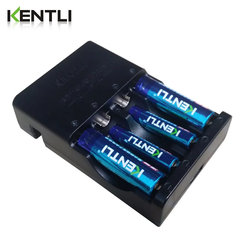 KENTLI 4 шт. 1 5 В aa aaa 3000/ 1180mWh аккумуляторная литий ионная полимерная литиевая батарея