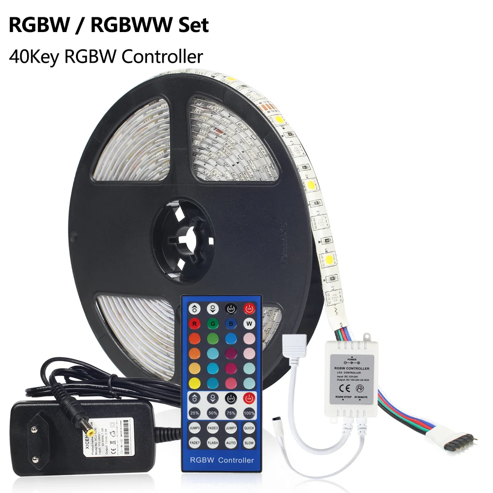 Набор светодиодных лент 12 В RGB RGBW RGBWW с ИК-пультом дистанционного управления и