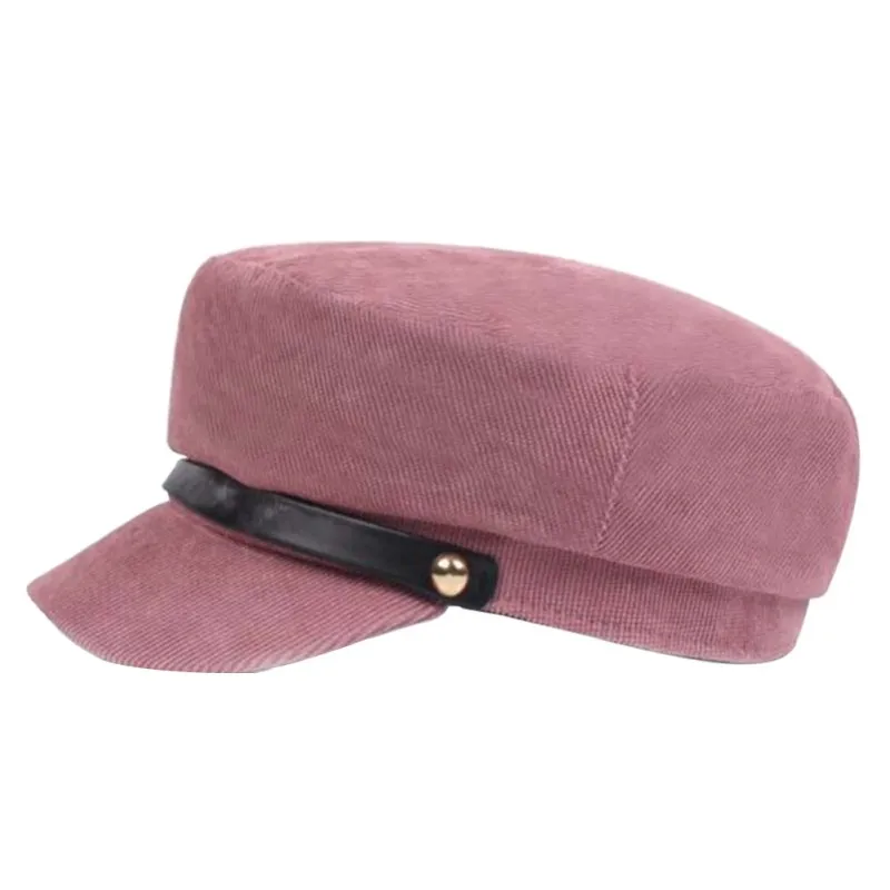 2019 Women Winter Hats Fashion Lady Cap Wool Hat Female Button Baseball Sun Visor Black Fall | Спорт и развлечения