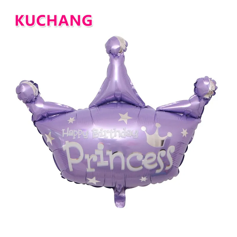 Шары из фольги с короной kuchang1шт. украшения для детской вечеринки на день рождения