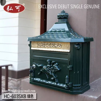 Континентальная алюминиевая панель Кан почты вилла почтовый ящик/почтовый ящик