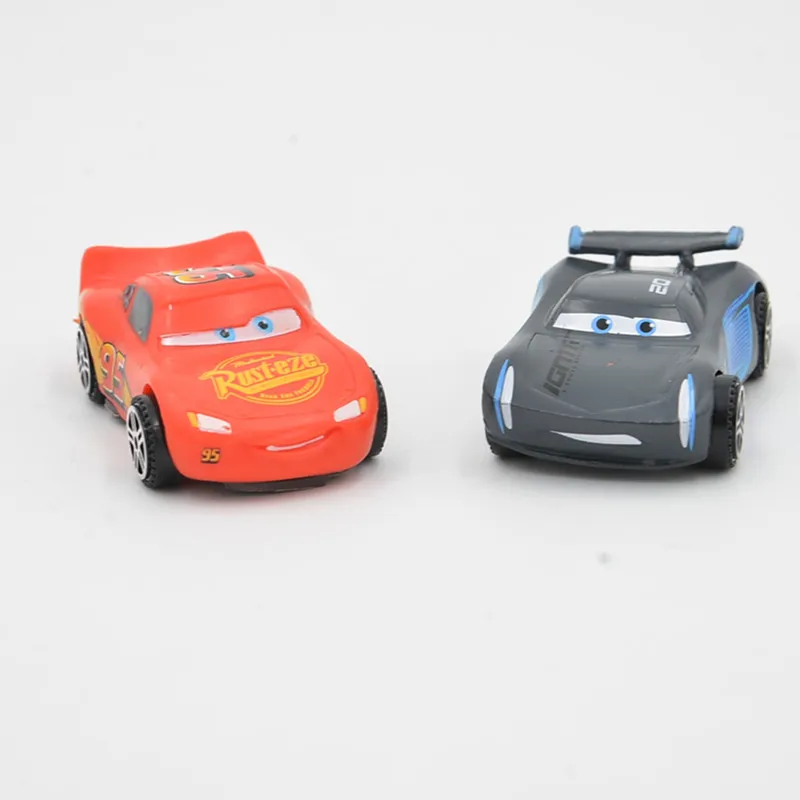 Дисней Pixar Cars 3 6 шт./компл./комплект 7 см милый мини Молния Маккуин Джексон шторм