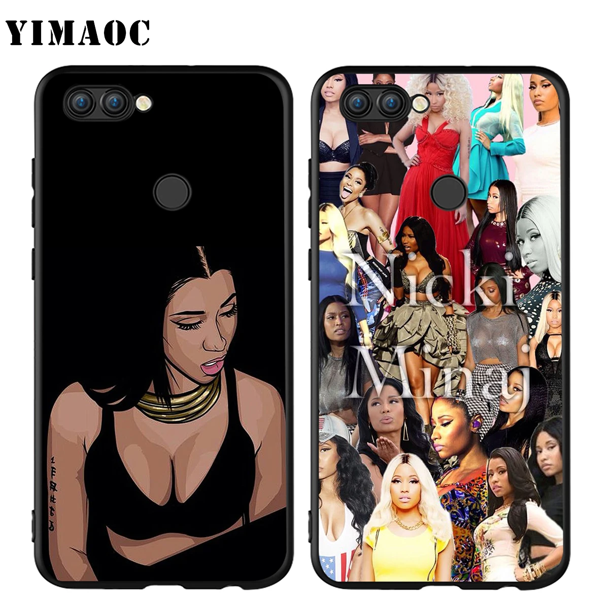 Чехол YIMAOC Nicki Minaj Face Girl Для Huawei Mate 10 P8 P9 P10 P20 P30 P Smart Lite Pro Mini 2017 | Мобильные телефоны и