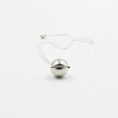 silver Мисс Зое, секретное сообщение, Бальное ожерелье с медальоном, подарок для влюбленных, BFF, золото, серебро, замок, персонализированное, на заказ, сообщение, Примечание - Окраска металла: silver