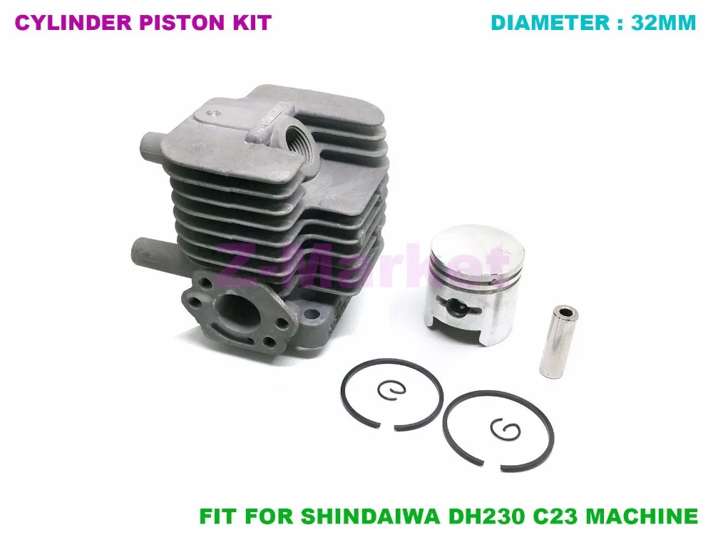 Набор поршней цилиндра для резака живой изгороди Shindaiwa DH230 5 шт. Запасные части