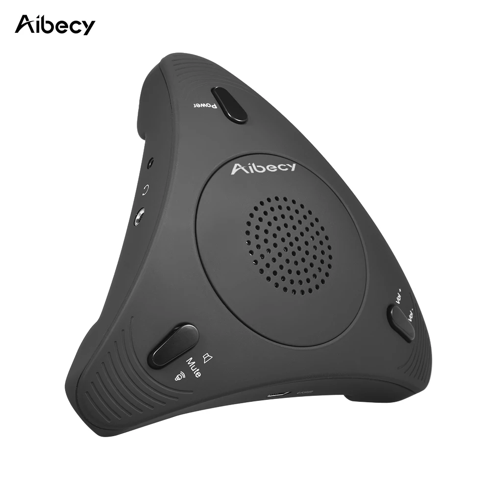 Aibecy настольный компьютер USB всенаправленный конденсаторный микрофон динамик