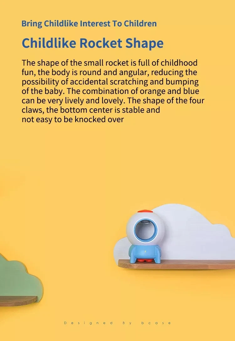 Xiaomi Bcase Rocket Mosquito Killer USB Электрический фотокаталитический репеллент против комаров насекомых Killer детская лампа от Насекомых ловушка УФ свет