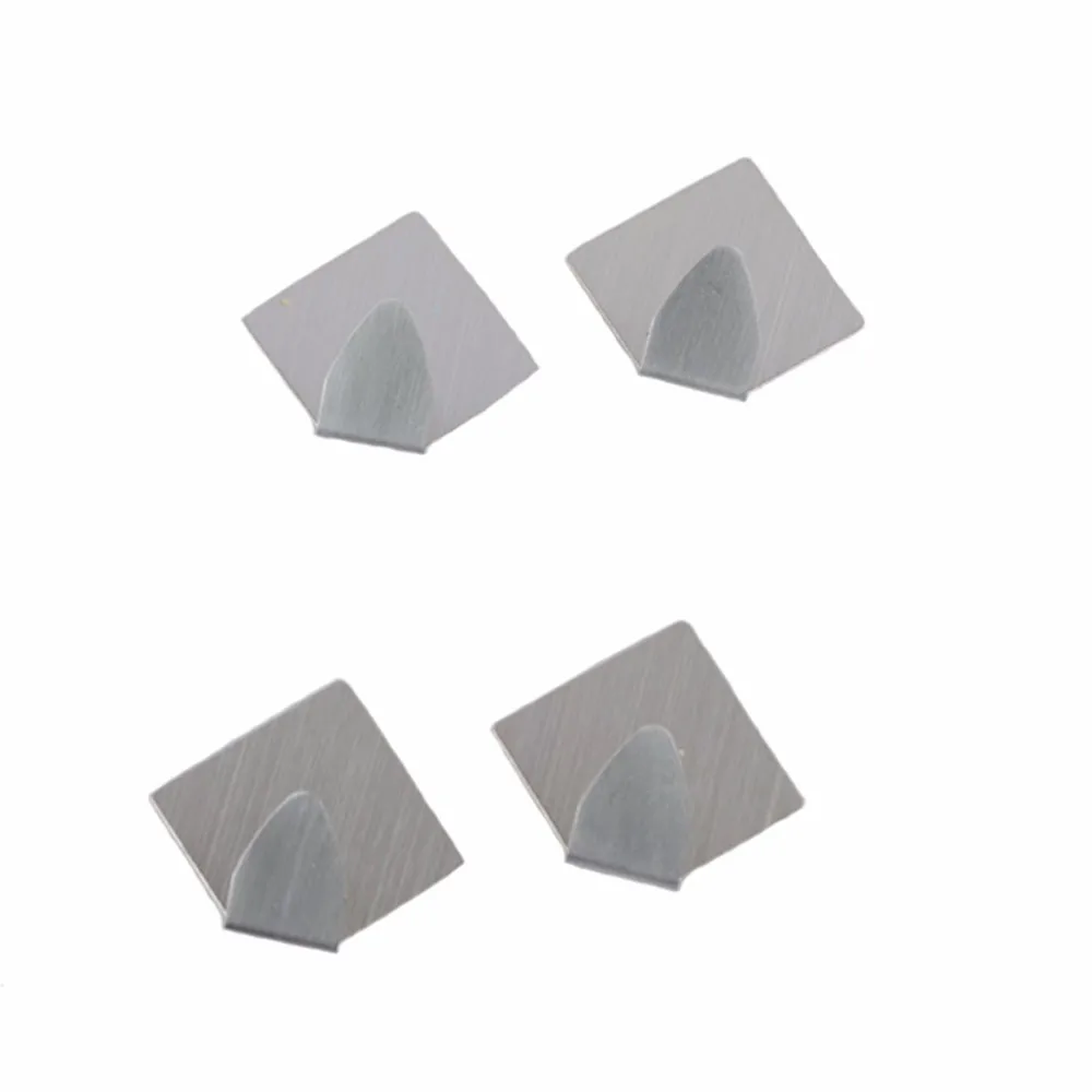 Настенный крюк практичный из нержавеющей стали самоклеющийся Плитка Стекло