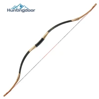 recurve long bow traditional archery horsebow longbow with case left and right handed for practice target hunting 30 50lbs