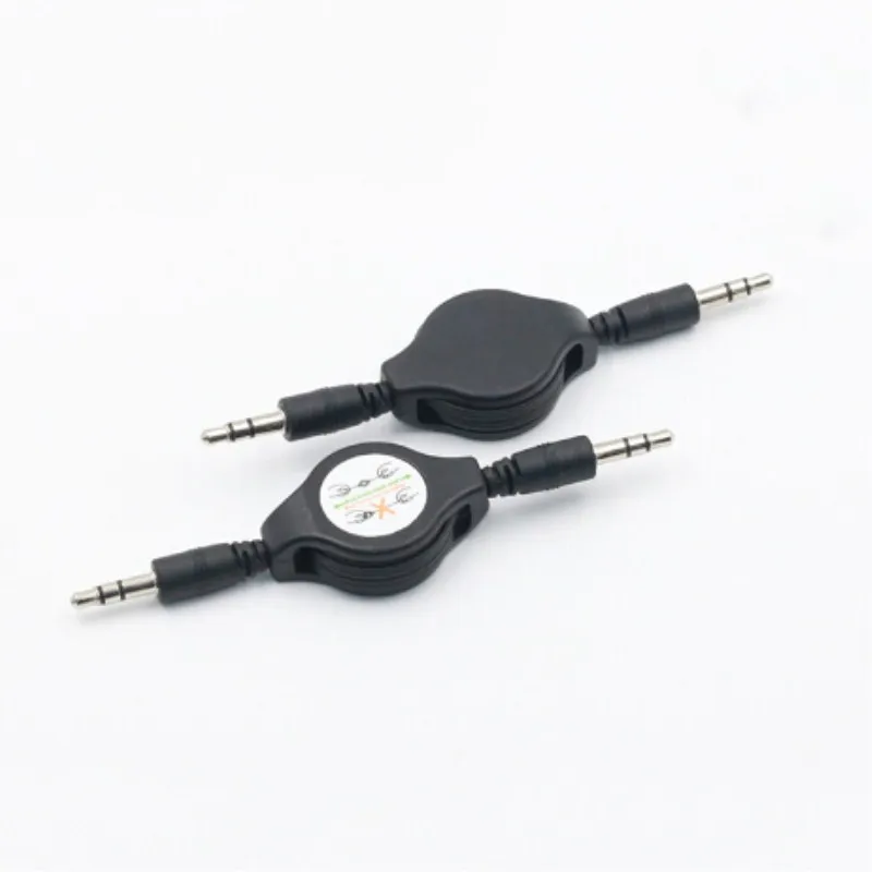 Colorful Retractable Aux Cable 3.5mm Male to Auxiliary Stereo Jack Car Audio Cord For Pod Phone Sumsun Mp3 Mp4 MP5 | Компьютеры и офис