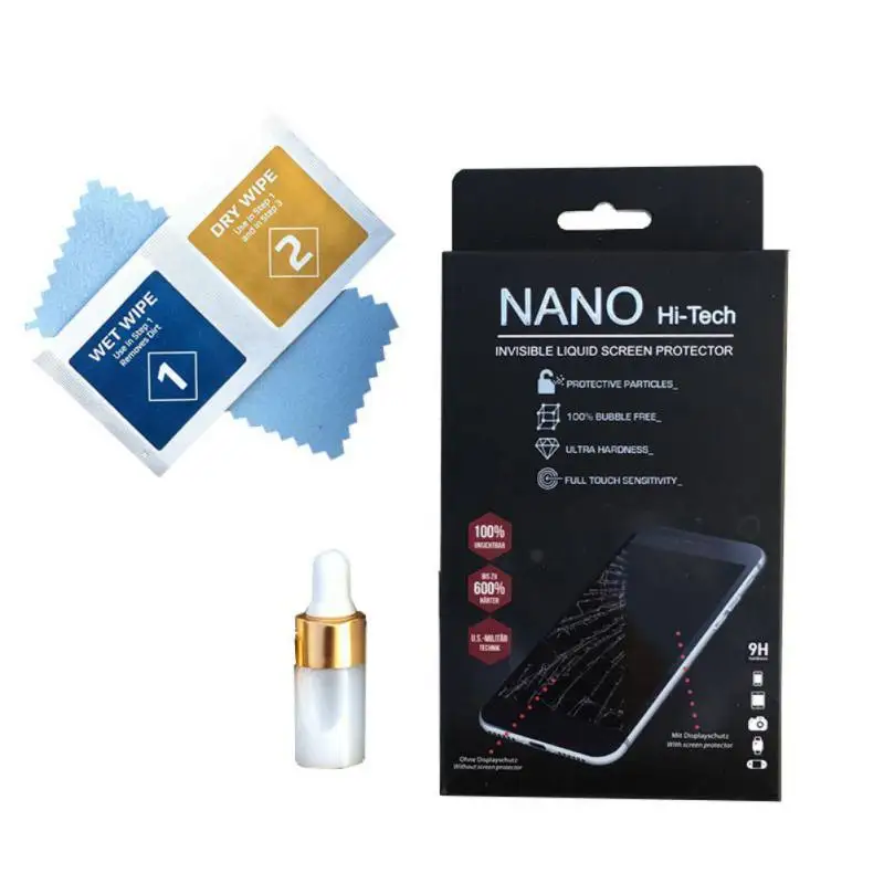 Newest Screen Protector NANO-Liquid Phones 3D Invisible Touch LCD Coating 5ml Technology Liquid |
