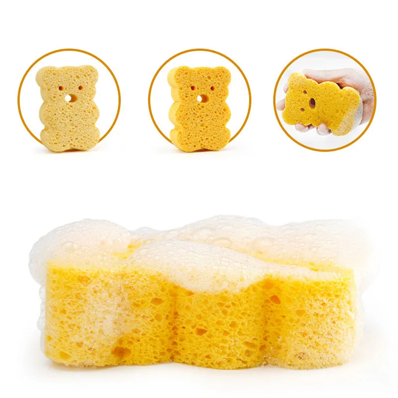 4 стильные банные щетки полотенце для младенцев смеситель душа Детские мытья