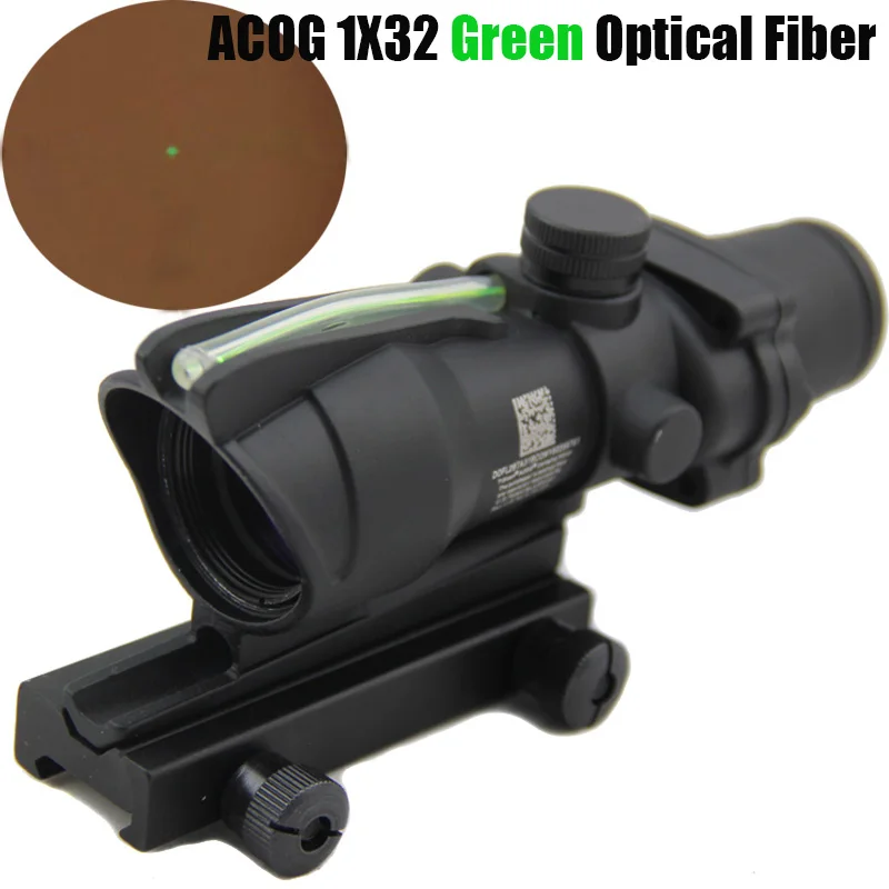 Оптический Прицел ACOG TA31 1x32 с источником волокна оптический прицел реальным