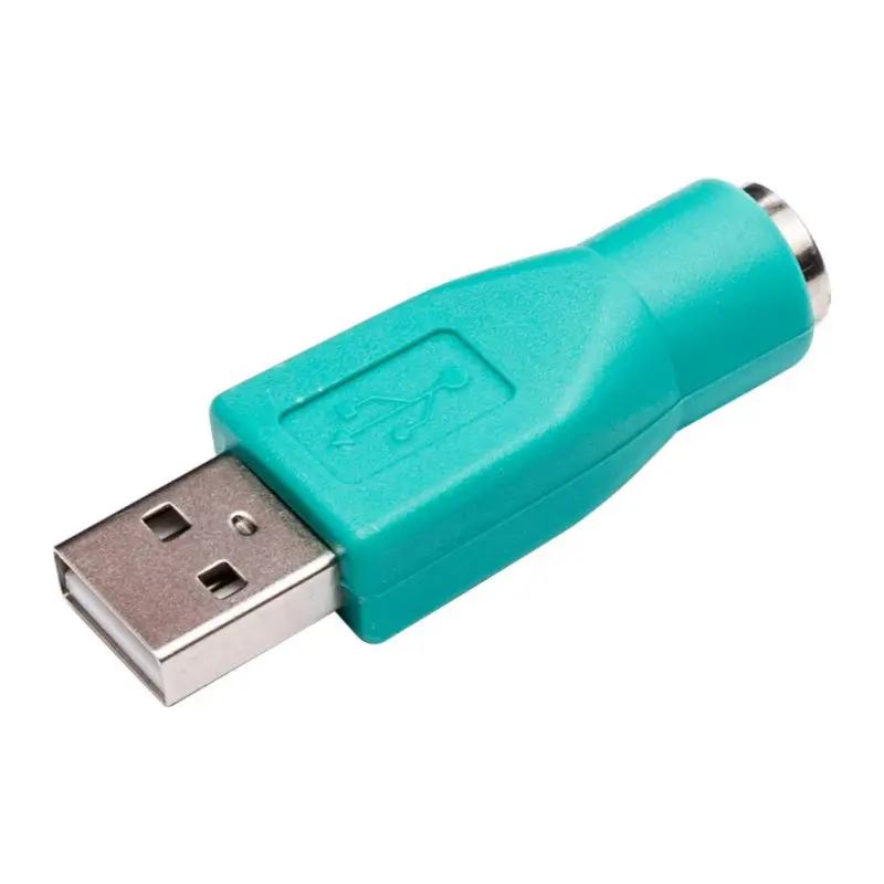 2 цвета Кабель-адаптер для PS2 преобразователь интерфейса PS / USB адаптер головки U