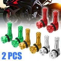 2pcs 90 degree angle aluminum alloy valve stem motorcycle wheel tire tubeless valve stems for 11 3mm rim wheel parts
