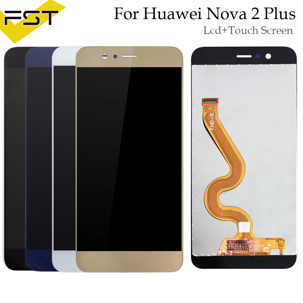 Для Huawei Nova 2 плюс + BAC L21 L23 L01 ЖК дисплей с сенсорным экраном дигитайзер сенсорный
