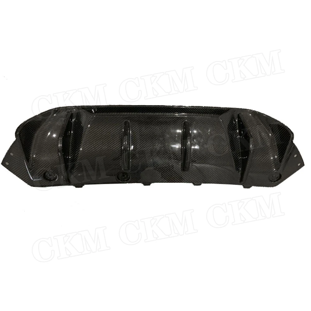 5 серий диффузор из углеродного волокна губа на задний бампер спойлер для BMW F90 M5