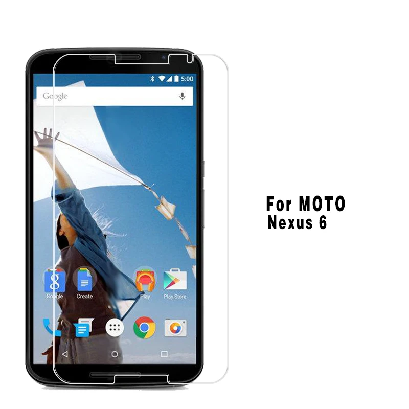 Ультратонкое закаленное стекло 2.5D для Motorola Moto Nexus 6 Shamu X Pro XT1100 XT1103 XT1105 Защитная