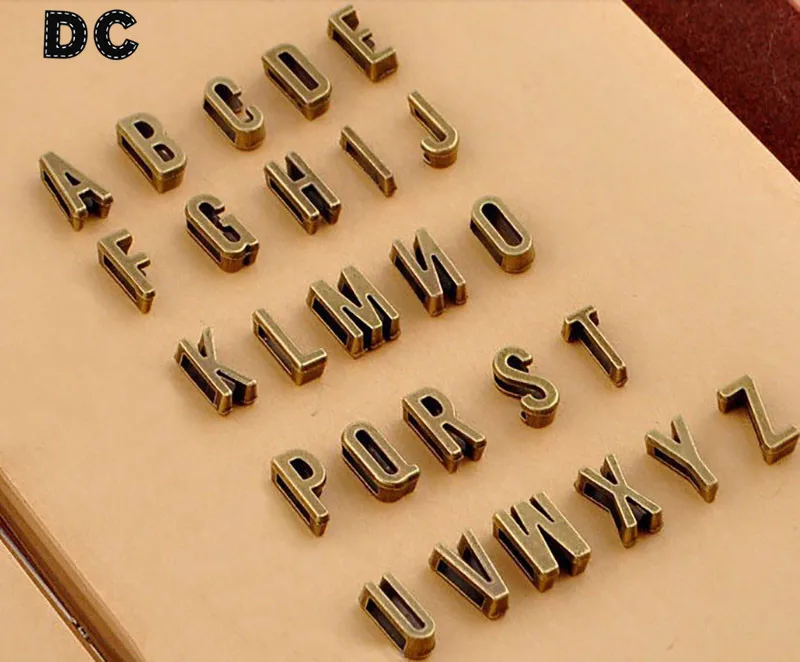 26 шт./Лот бусины в античном стиле с большим отверстием для кожаных браслетов |