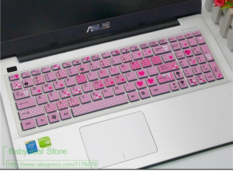 Силиконовый защитный чехол для ноутбука 15 ''покрытие для клавиатуры для ноутбука Asus Rog Gl552 Gl552J Gl552Jx Gl552Vx Gl552Vw Gl552Vl Vm510L F A540U Fx50Vx