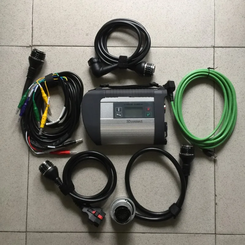MB Star C4 Sd Connect для Benz car & truck Профессиональный диагностический инструмент (12V + 24V)
