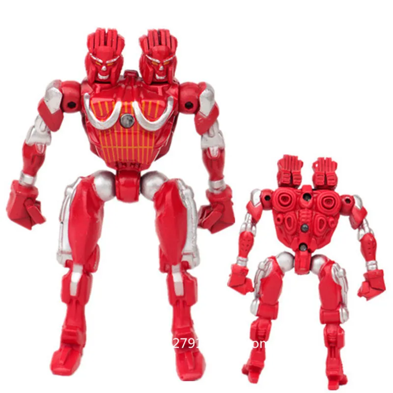 8 шт./компл. реальная сталь Adam Zeus Noisy Boy Twin City Metro Raid Robot ПВХ фигурка Коллекционная