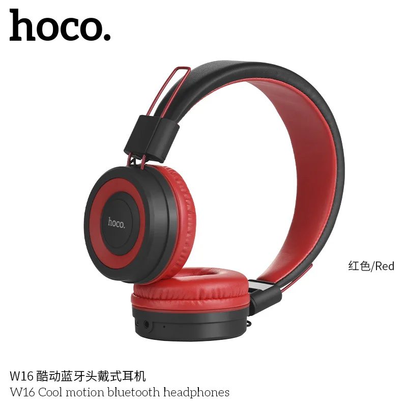 HOCO крутые Спортивные Bluetooth наушники беспроводная гарнитура геймер с микрофоном