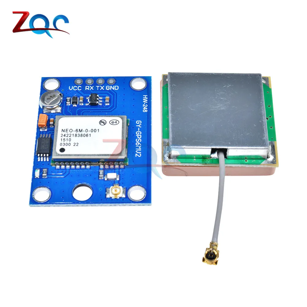 NEO-6M gps модуль GY-gps 6MV2 NEO6MV2 буит в EEPROM APM2.5 антенна 3 V-5 V RS232 ttl доска для Arduino полета Управление