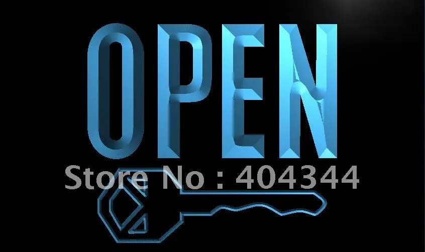 

LK811- OPEN Keys Store Cutting NEW LED Neon Light Sign