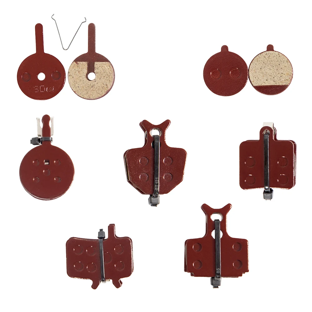 

2 pair Ceramics MTB bicycle bike cycling disc brake pads semi-metallic pad for Kugo M4 SHIMAN SRAM AVID HAYES Magura Formula