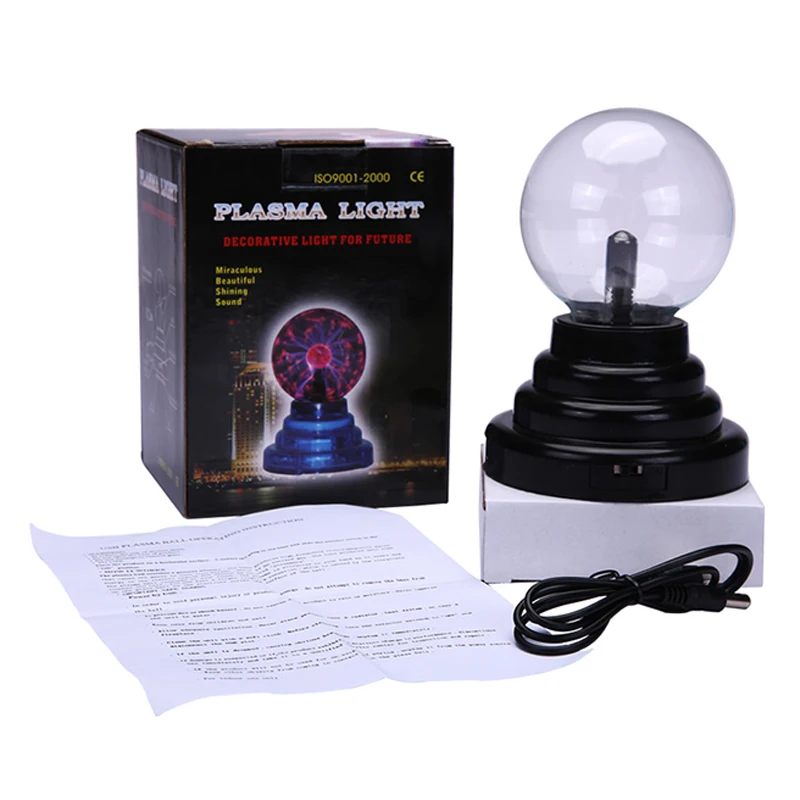 светящиеся Игрушки USB Plasma Ball Glow Волшебная Лампа Плазмы Световой Игрушка Для Детей