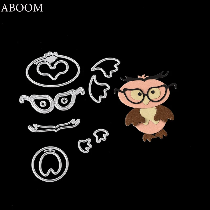 ABOOM металлический карбоновый вырезанный искусственный штамп для скрапбукинга