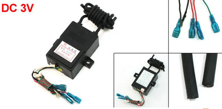 3-Color 7 провод дымового типа IC контроль импульсный воспламенитель для газовой