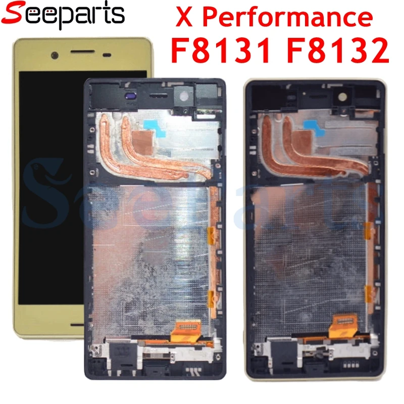 5.0&quot Assembly Replacement For Sony Xperia X Performance LCD F8131 F8132 Display Touch Screen with Digitizer Frame | Мобильные