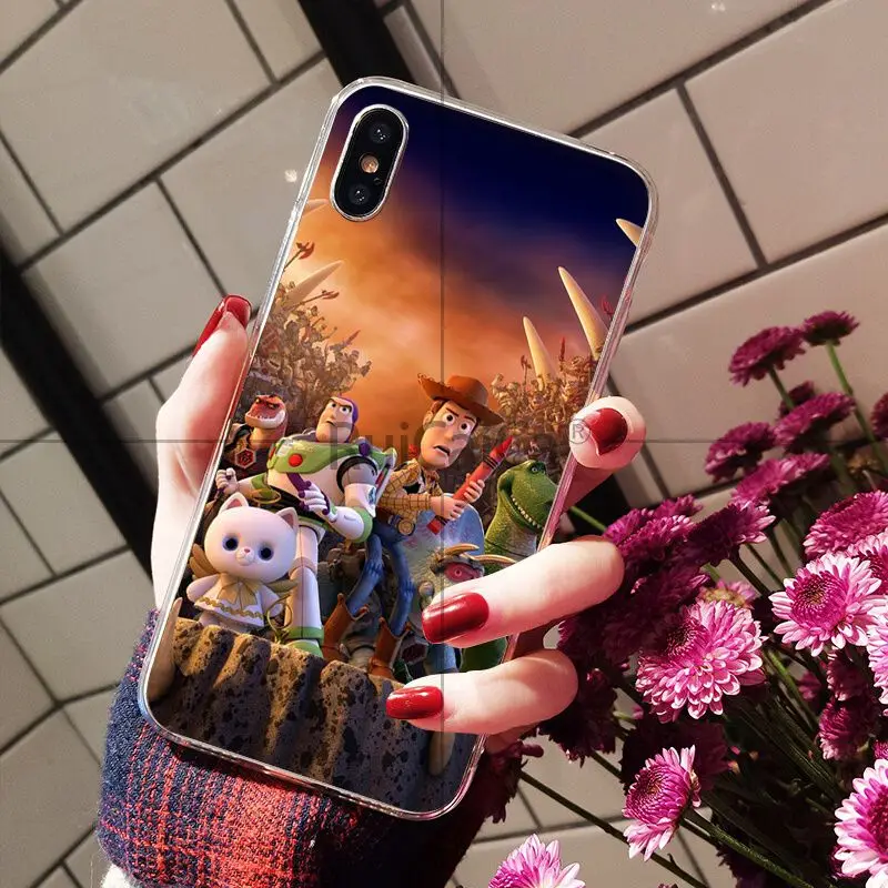 Ruicaica Toy Story4 Новинка чехол для телефона Fundas iPhone 5 5Sx 6 7 plus 8 Plus X XS MAX XR|Чехлы-накладки| |